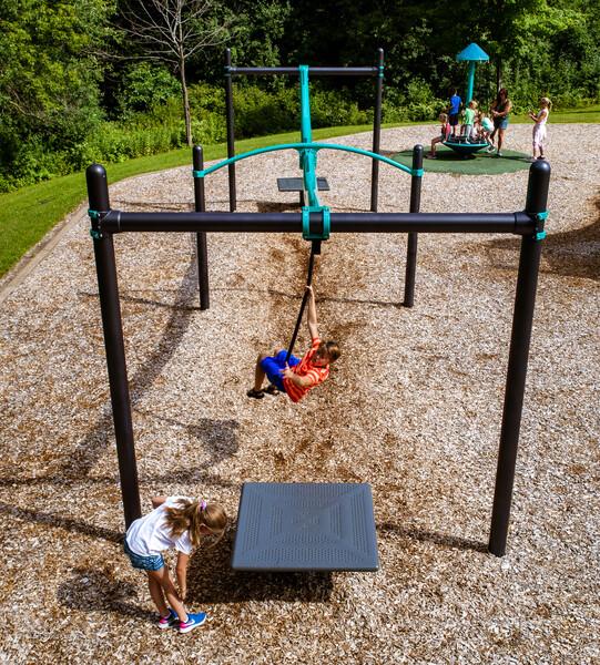 Children playing on ZipKrooz®