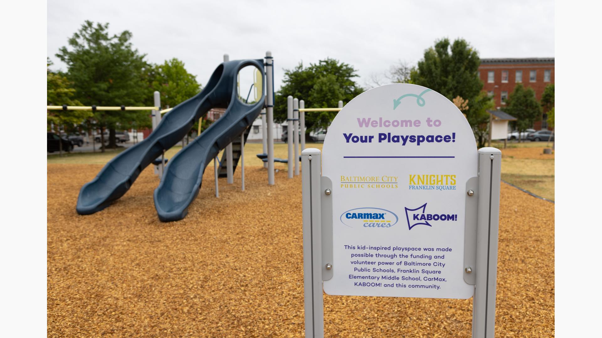 Franklin Square Elementary/Middle School - Compact School Playground