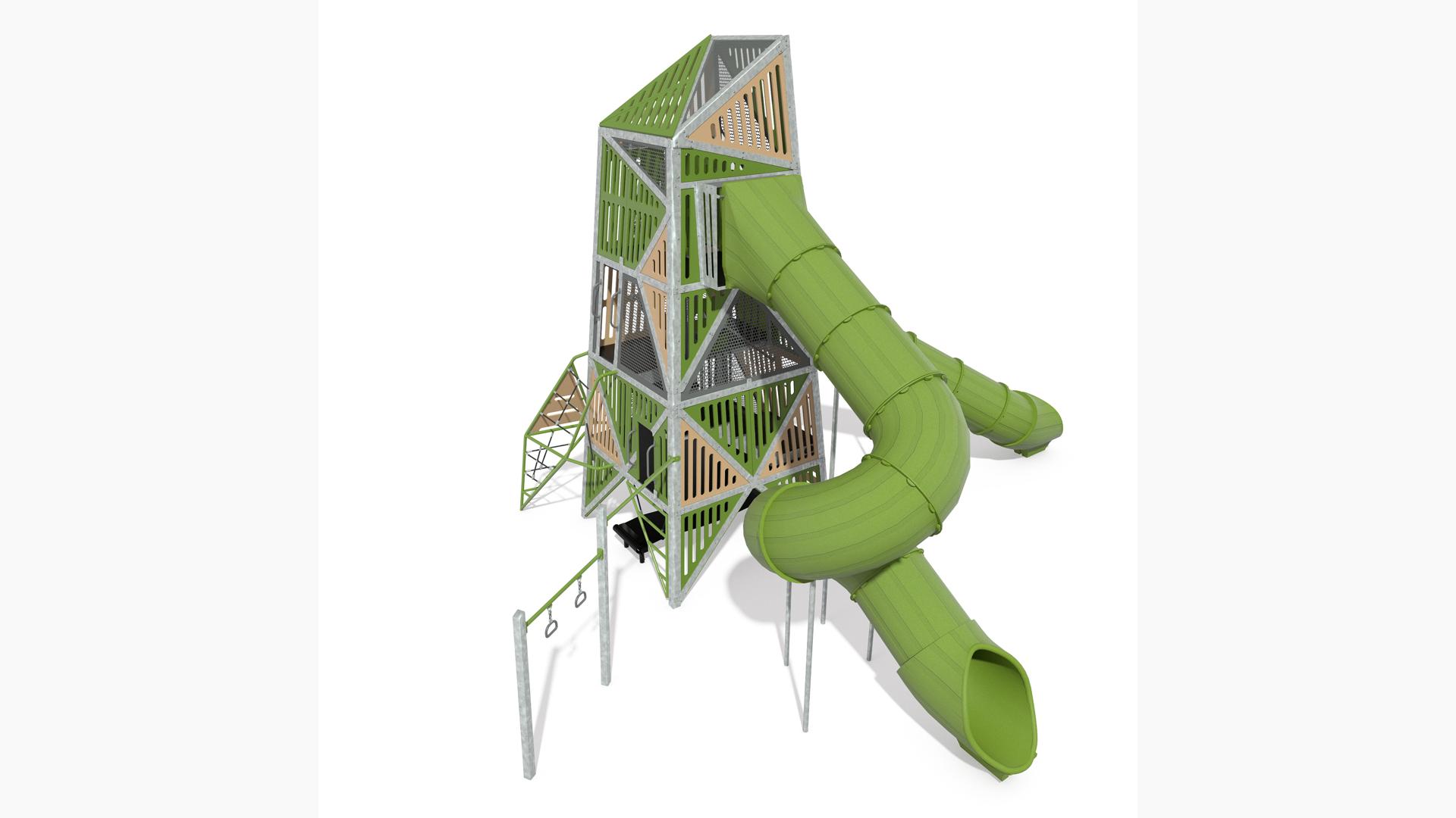 Alpha, the new play structure from Landscape Structures - URBADIS