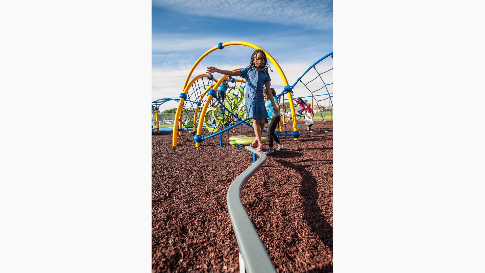 WeeKidz Balance Beam - Shapes - Independent Play - American Parks