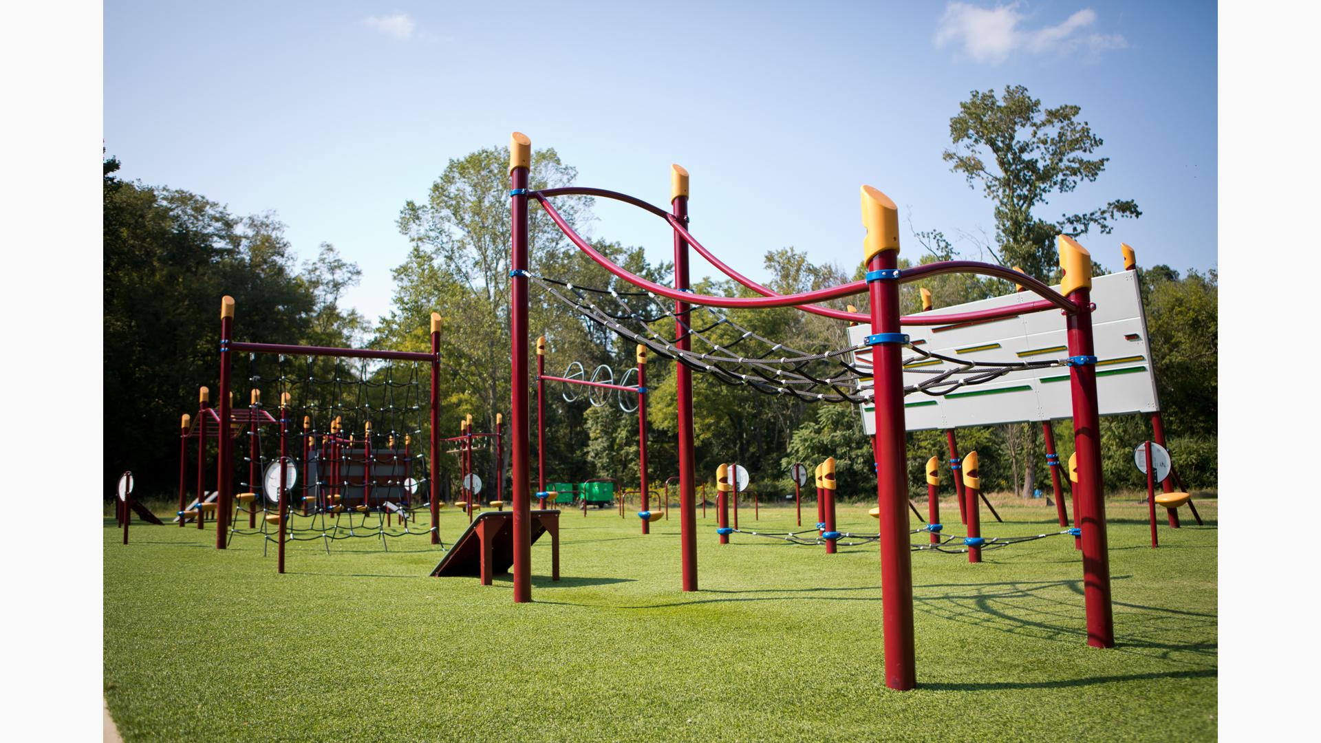 Riverview Park - Outdoor Fitness Equipment