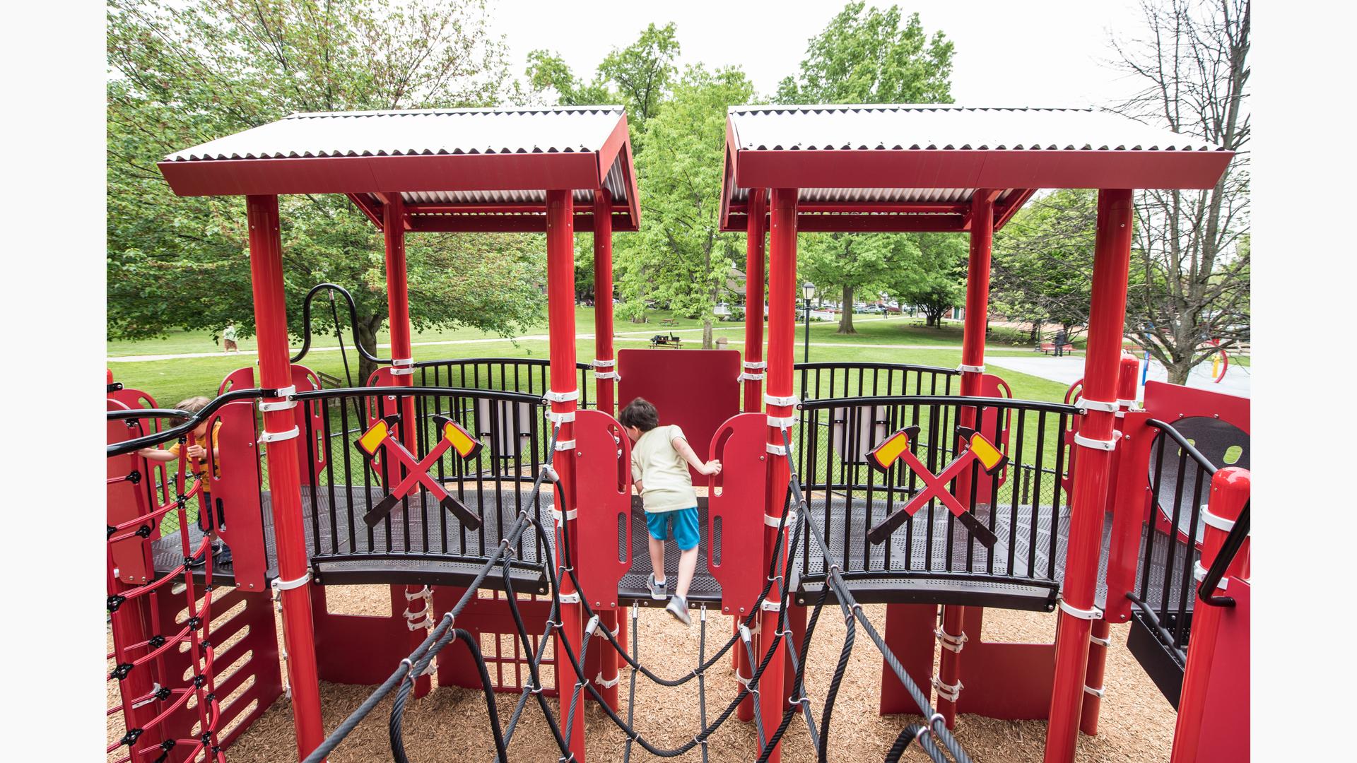 Fire Hydrant and Hose Playground