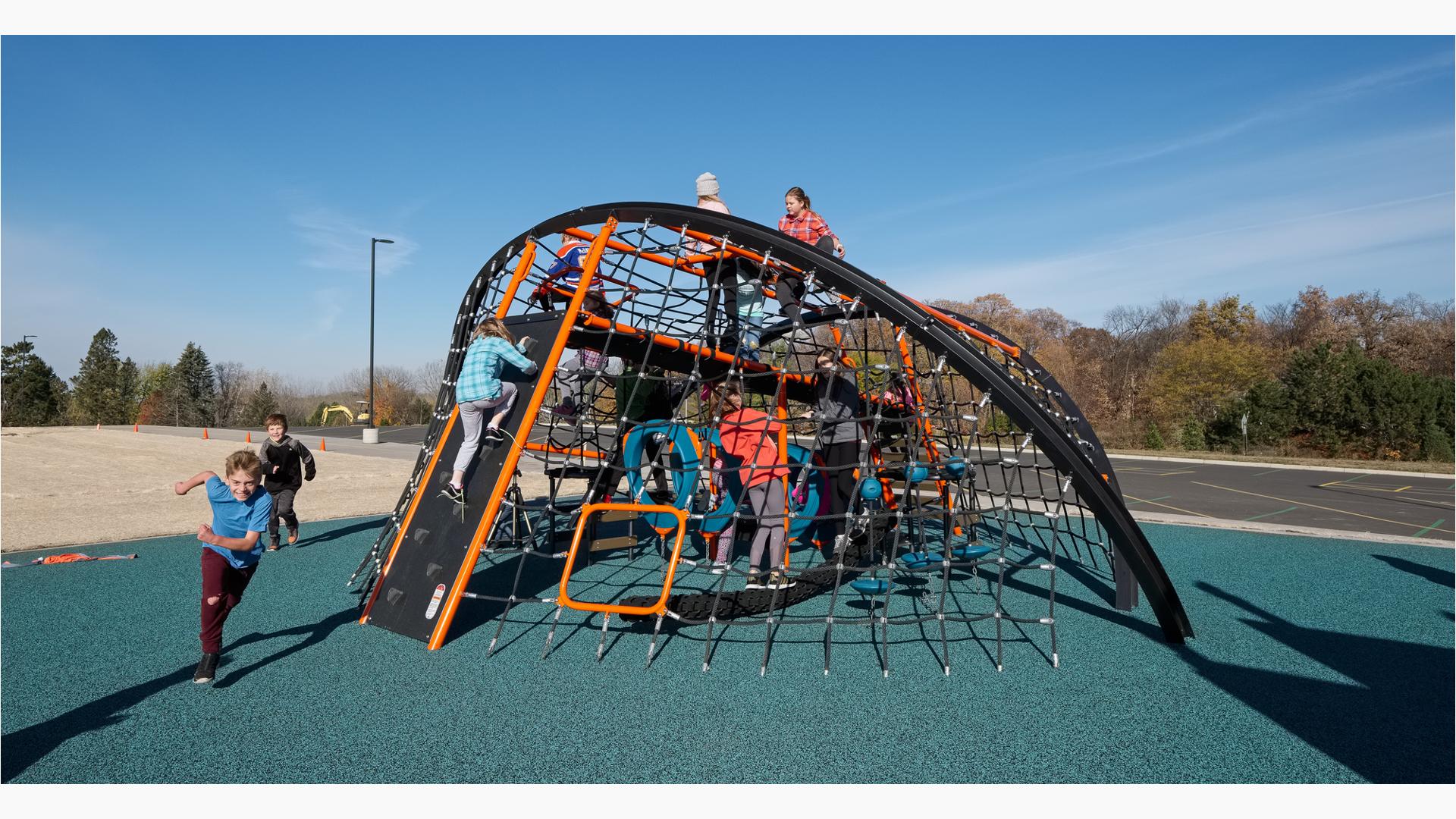 The Crab Trap® at Delano Intermediate School playground