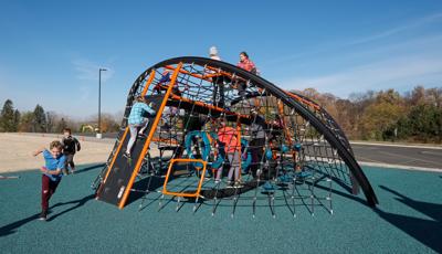 The Crab Trap® at Delano Intermediate School playground