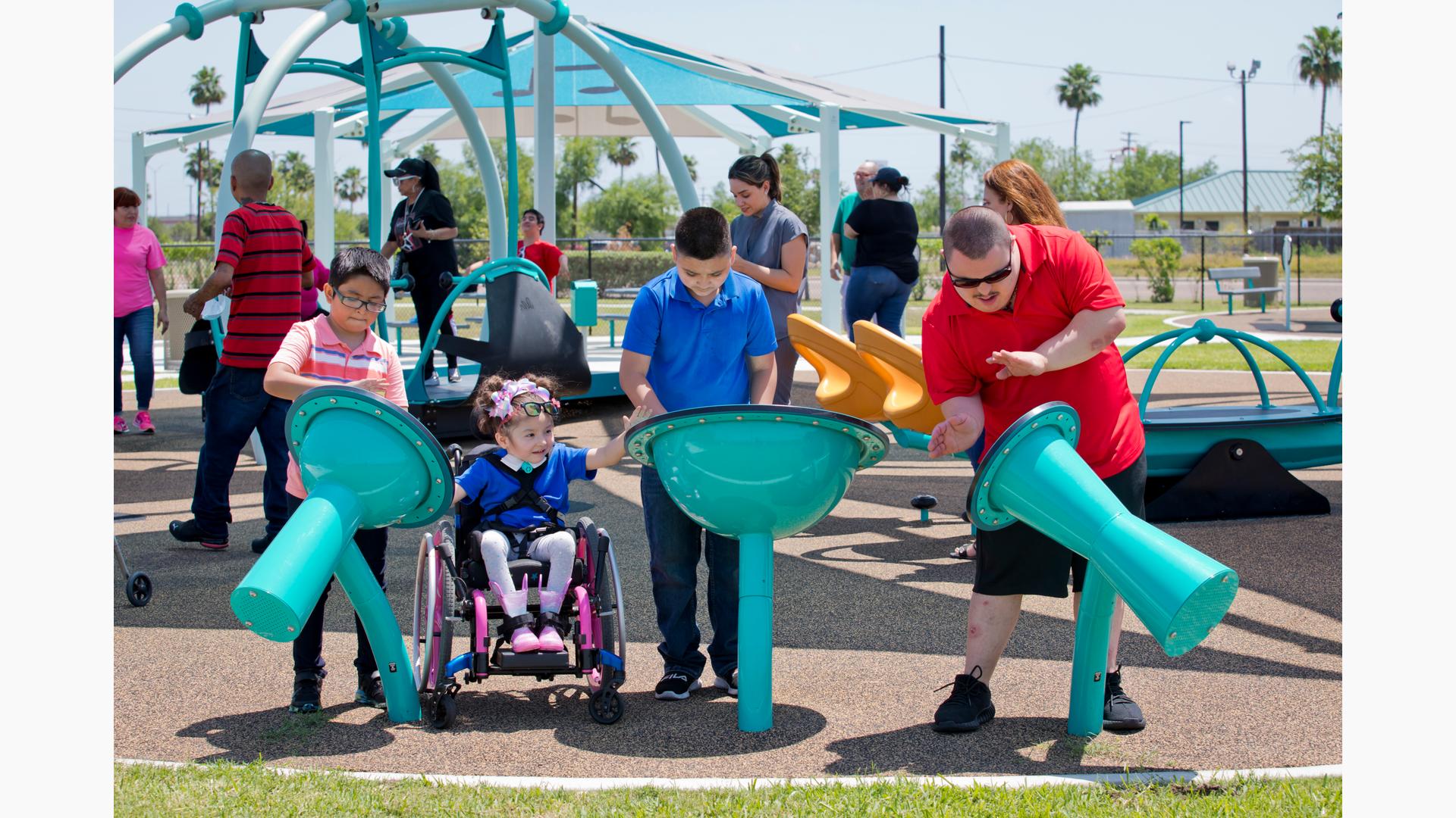 Vanguard Academy Inclusive Musicalthemed Playground