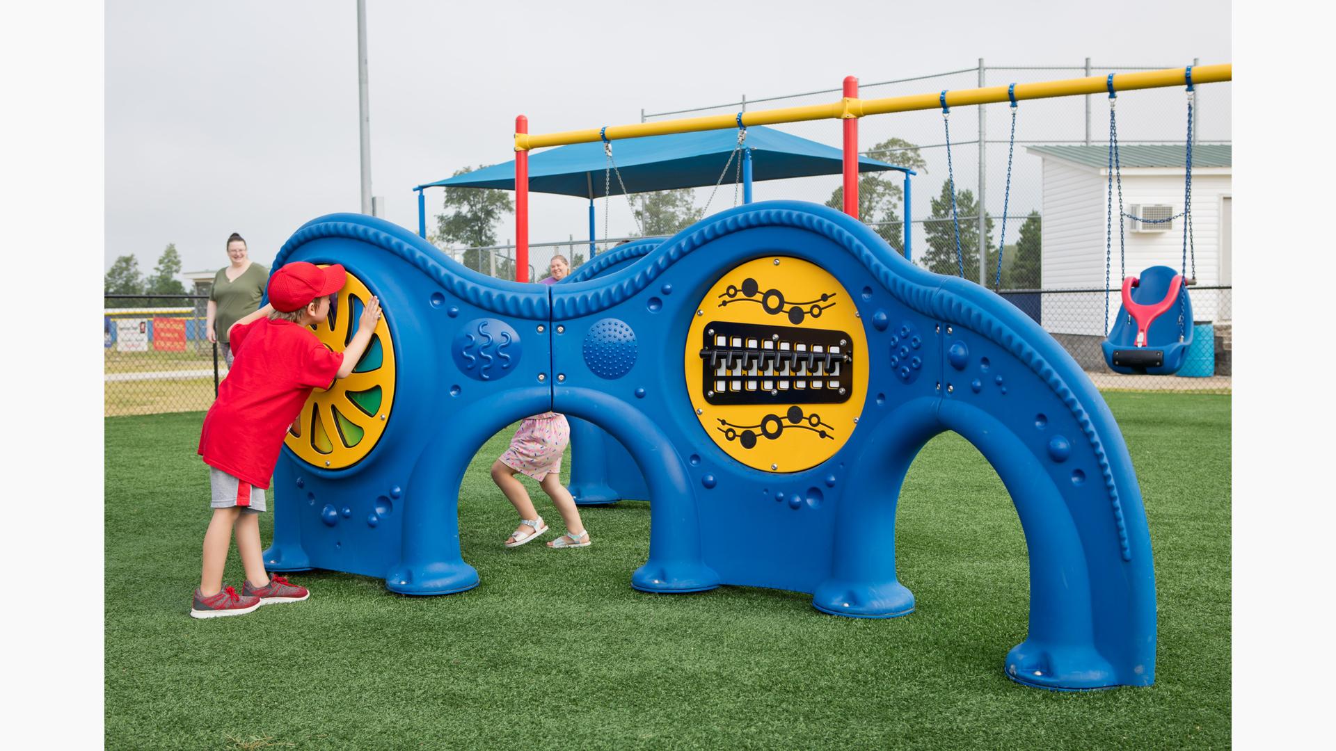 Giant Pencil Post - Creatively Mount Your Playground Activity  PanelsPlayground equipment and outdoor musical instruments