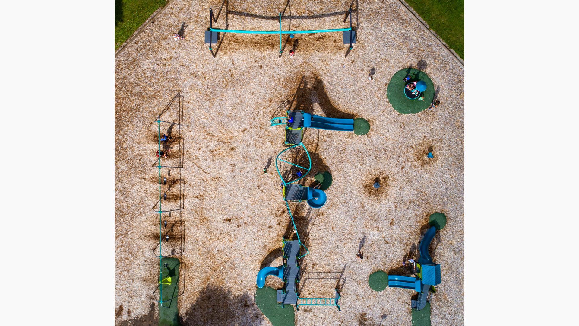 Aerial of Basswood Park Maple Grove, MN