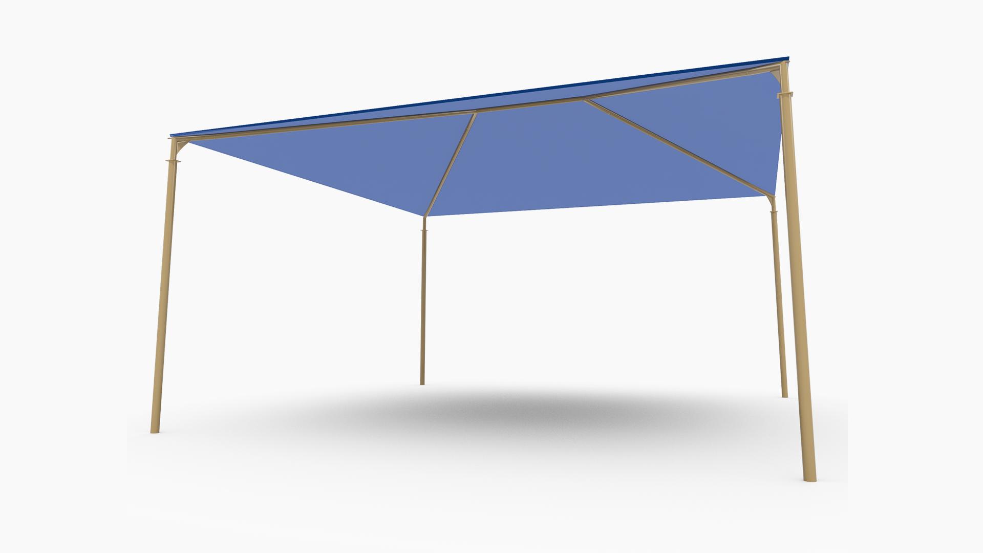 SkyWays® Hip (20'x20') Shade - Landscape Structures SkyWays® Hip (20'x20') Shade - Landscape Structures