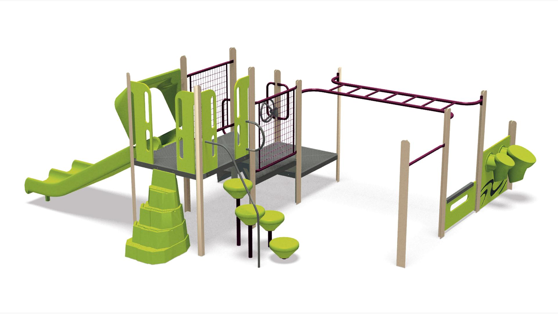 PlaySense® Design 60 - Large Daycare Playground PlaySense® Design 60 - Large Daycare Playground