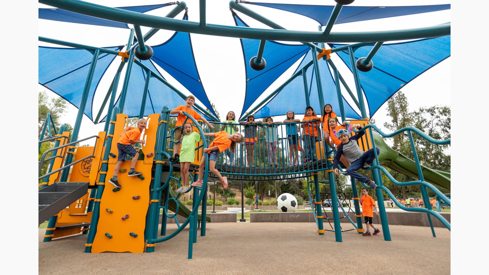 Woodland Hills Recreation Center - Colorful Playground