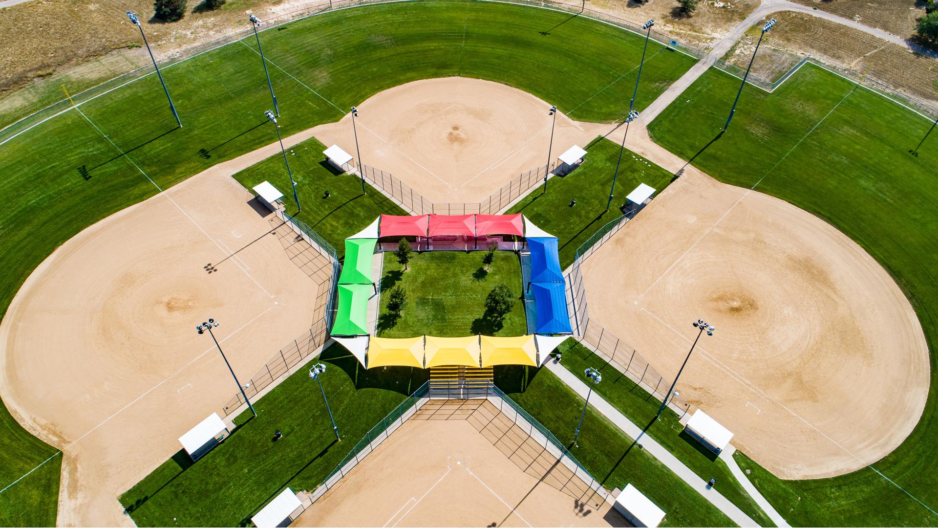 Greeley Youth Sports Complex - Baseball-Themed Playground