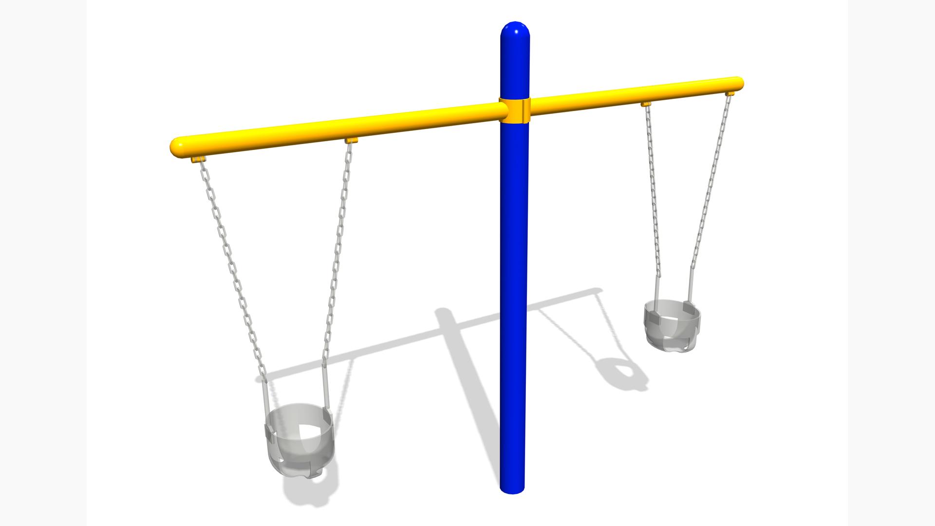 Infant deals swing frame