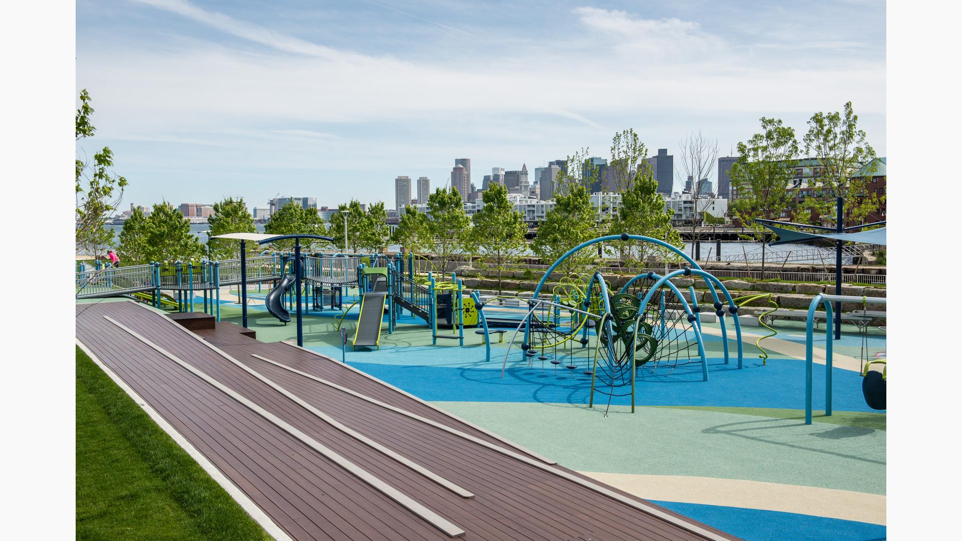 Mayor Thomas M. Menino Park - Inclusive Playground