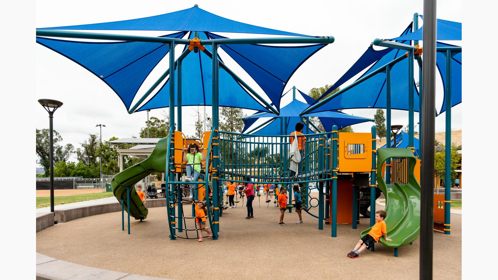 Woodland Hills Recreation Center - Colorful Playground