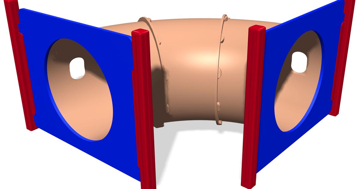90° Crawl Tunnel For Playgrounds Landscape Structures 5875