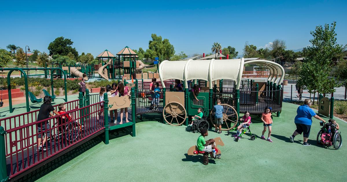 4th Avenue Park - Western-Themed Playground