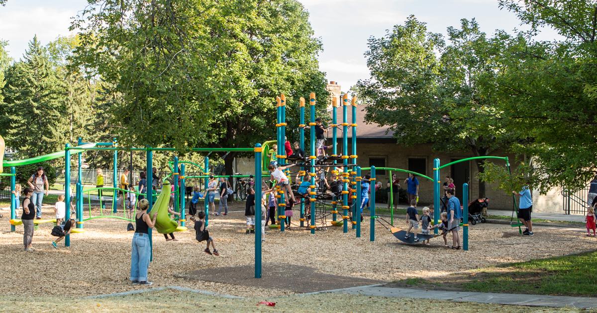 Windom NE Park - Vibrant, Colorful Neighborhood Playground