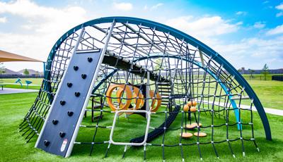 The Crab Trap® PlayBooster® play structure