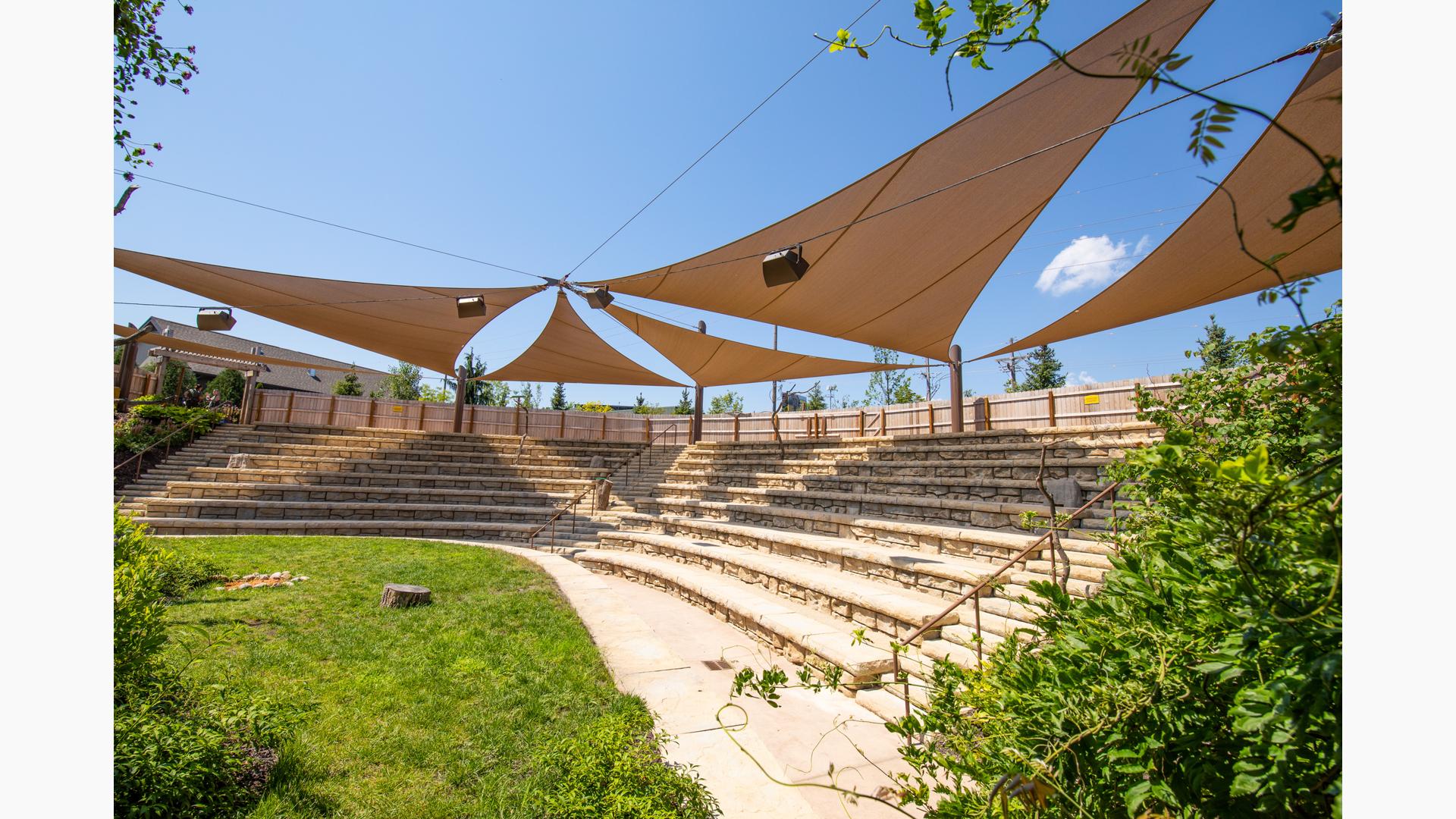 Shade over Henry Doorly Zoo Omaha, NE