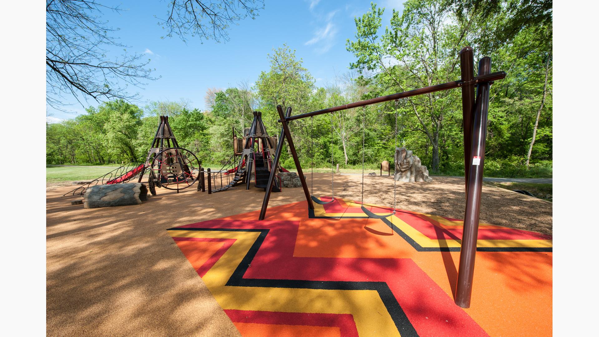 Indian Creek Playground - Native American-Themed Playground
