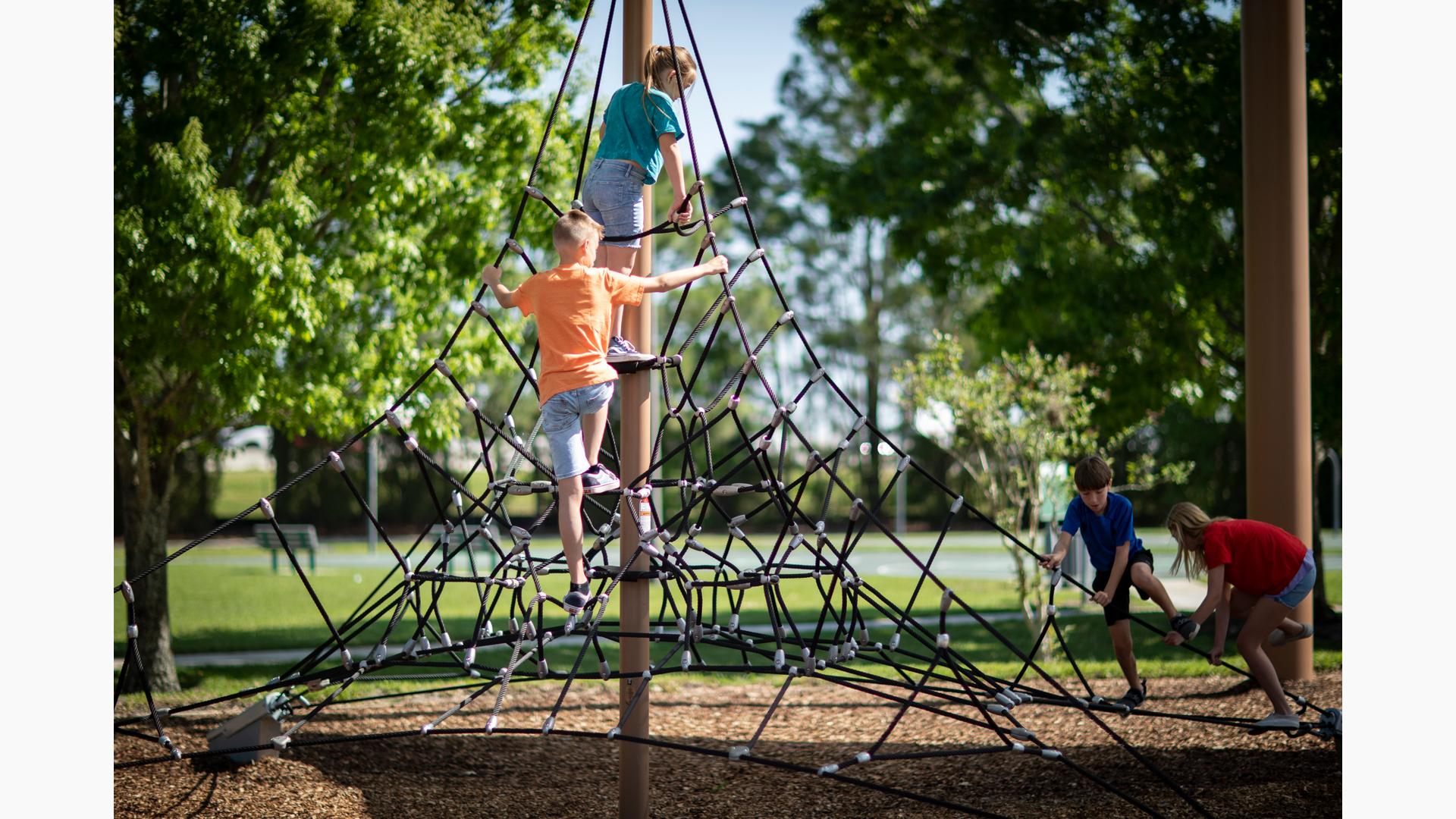 Rope Climb Playground Equipment