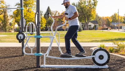 Outdoor fitness equipment in Canada