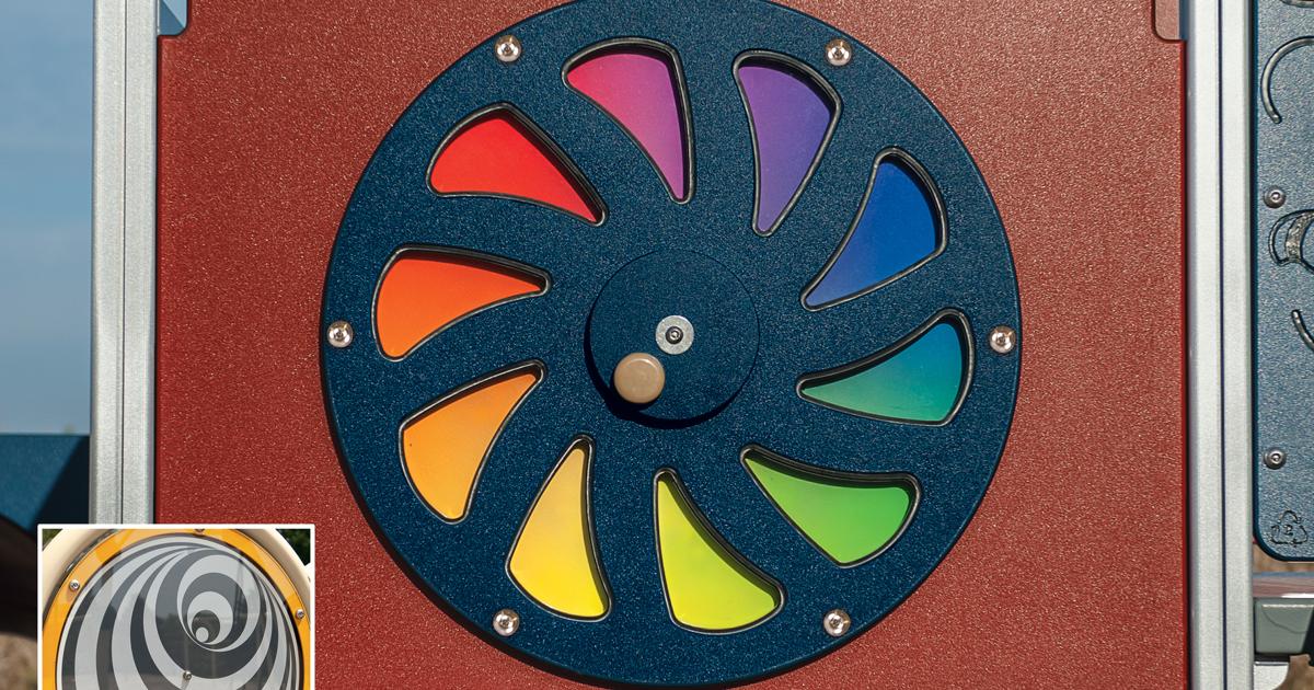 Color Splash Learning Panel Landscape Structures