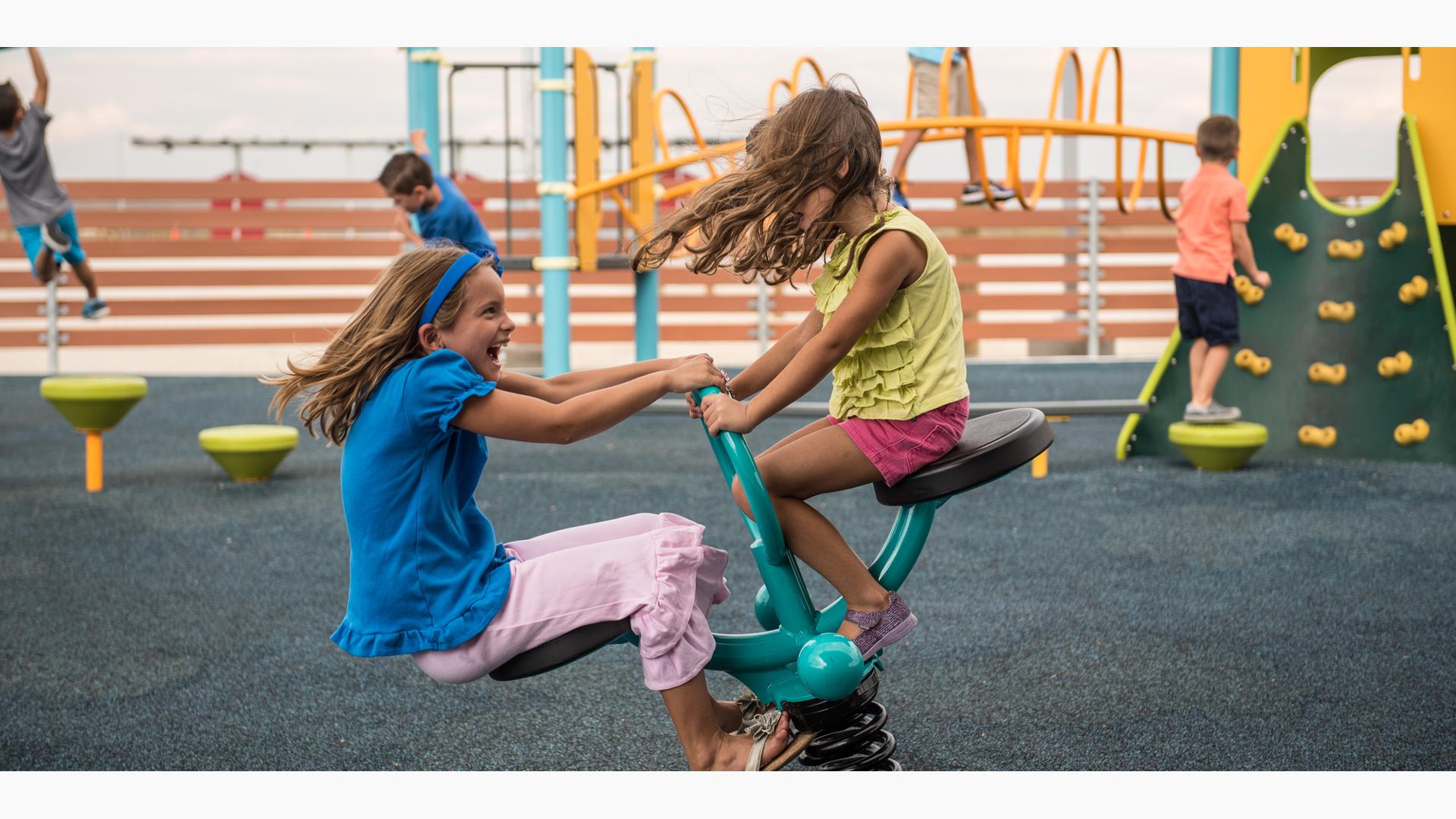 Bobble Rider™, Double - Spring Mounted See-Saw with Seats Bobble Rider™, Double - Spring Mounted See-Saw with Seats