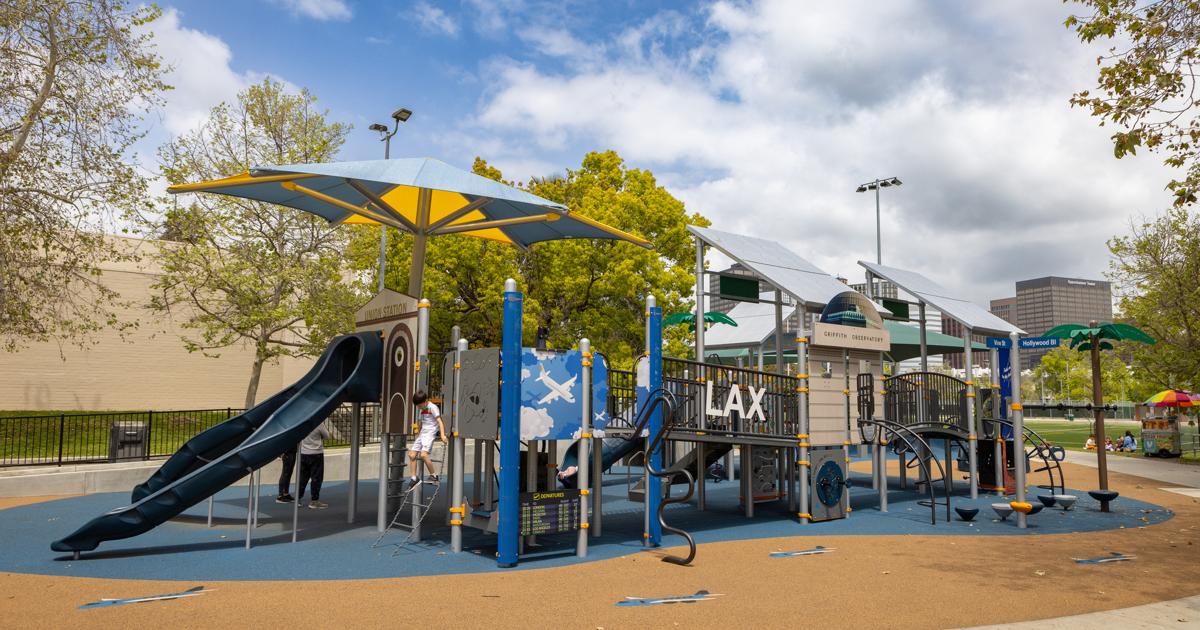 Aidan's Place Reimagined Inclusive Playground Los Angelesthemed