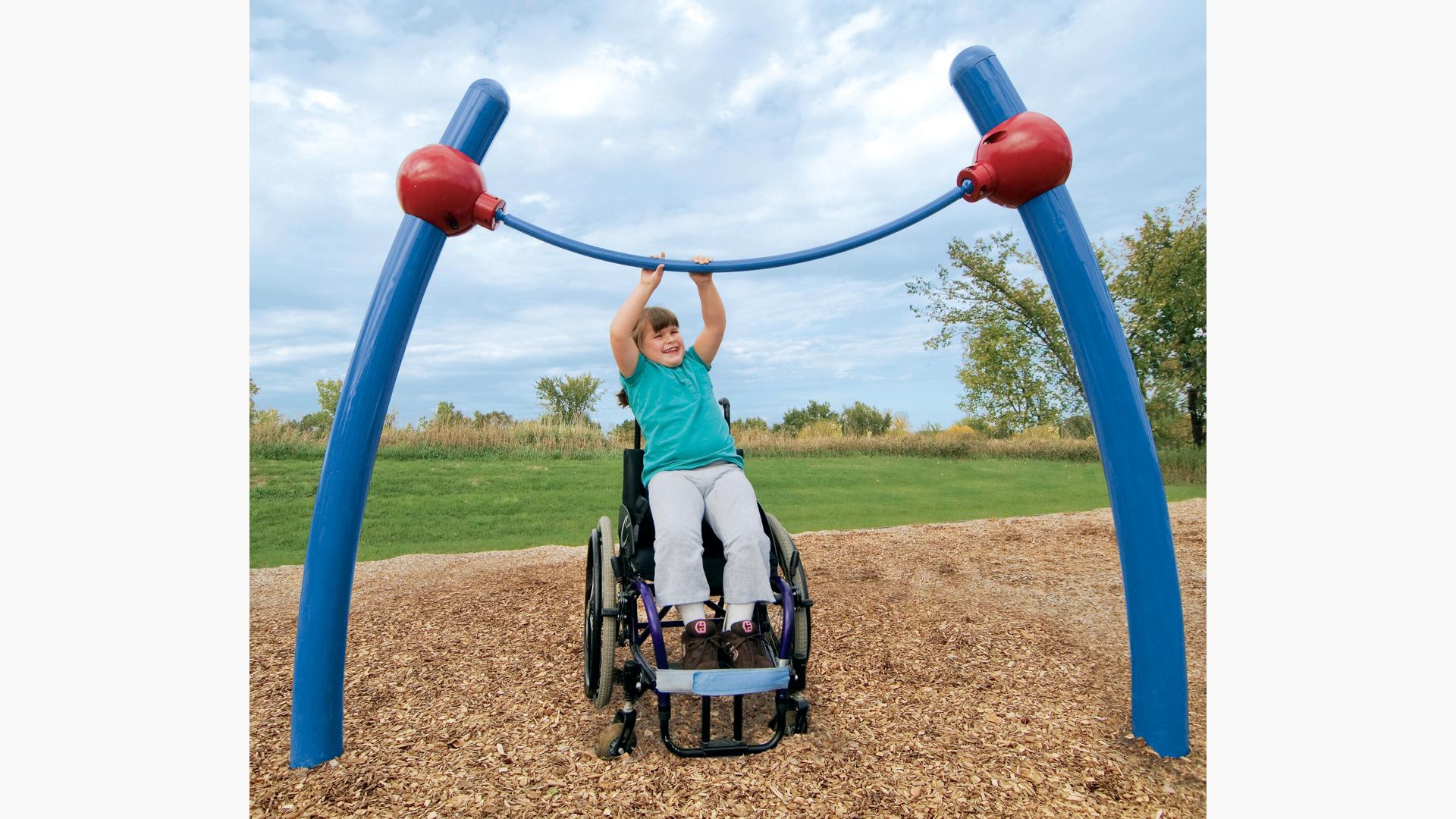 Playground chin up discount bar