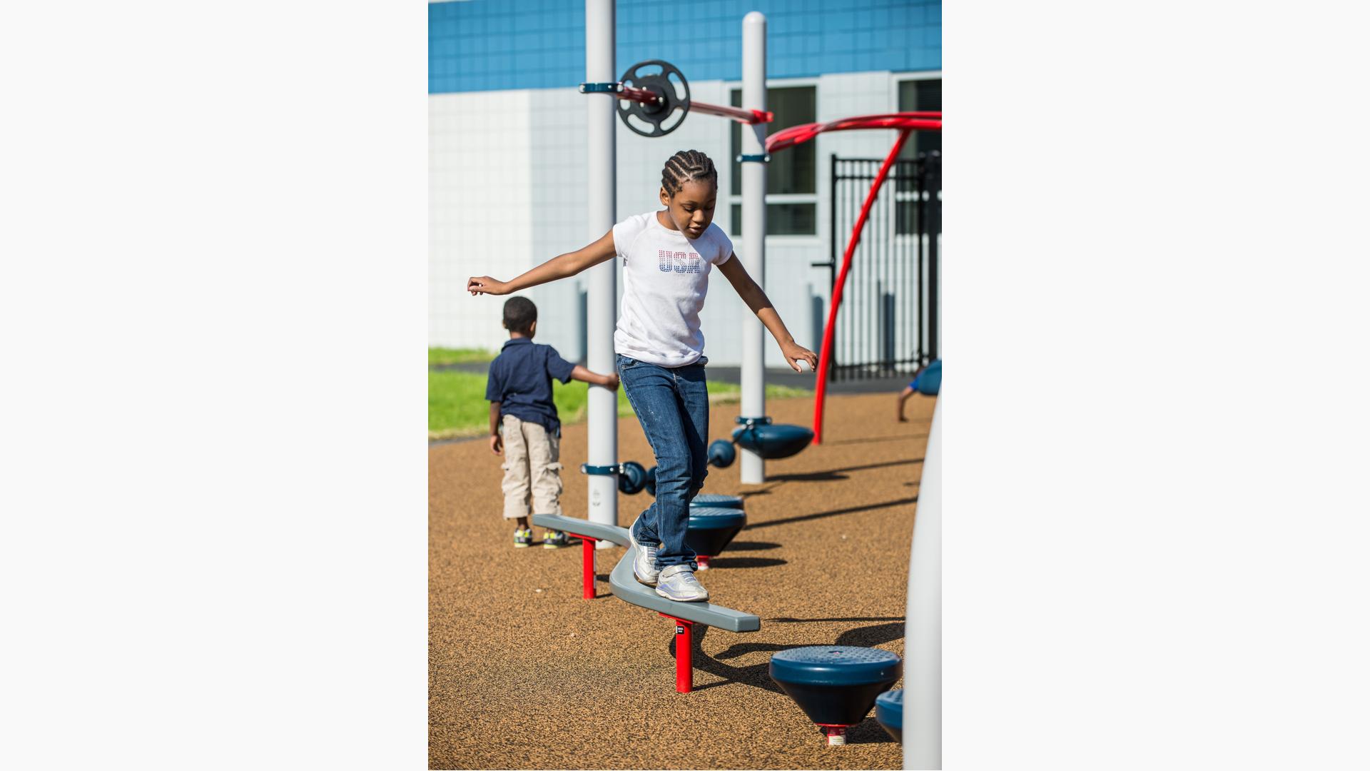 WeeKidz Balance Beam - Shapes - Independent Play - American Parks