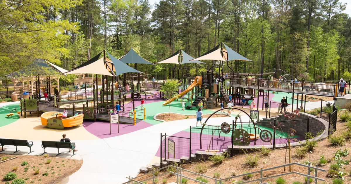 Sassafras All Children's Playground, Laurel Hills Park Inclusive