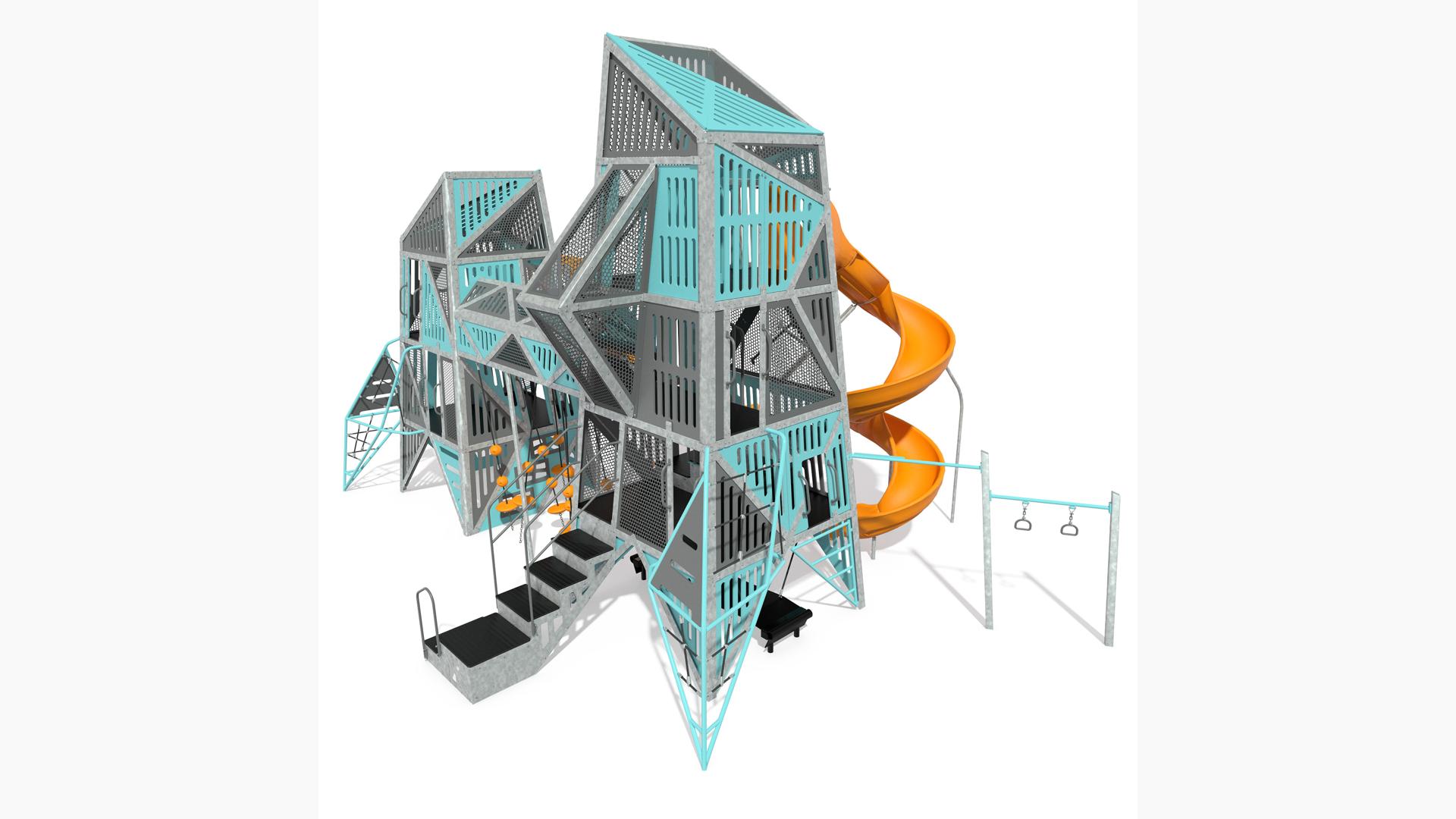 Alpha, the new play structure from Landscape Structures - URBADIS