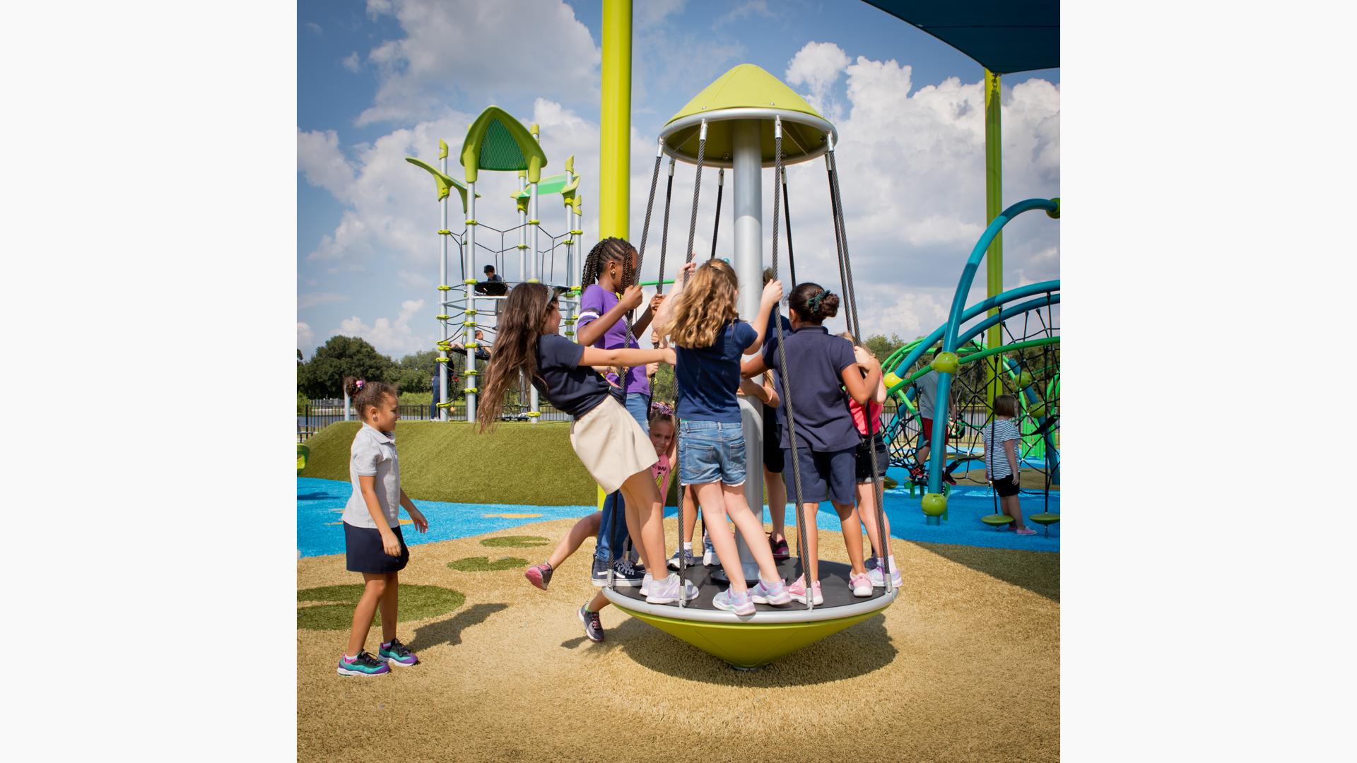 Carrollwood Village Park - Colorful Park Playground!