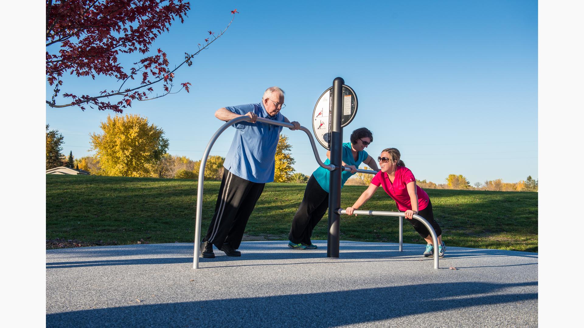 Outdoor Exercise Equipment - PlayCreation - HealthBeat® and FitCore™