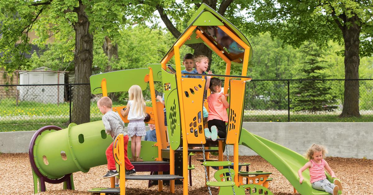 Motion - Compact Preschool Playground - Landscape Structures
