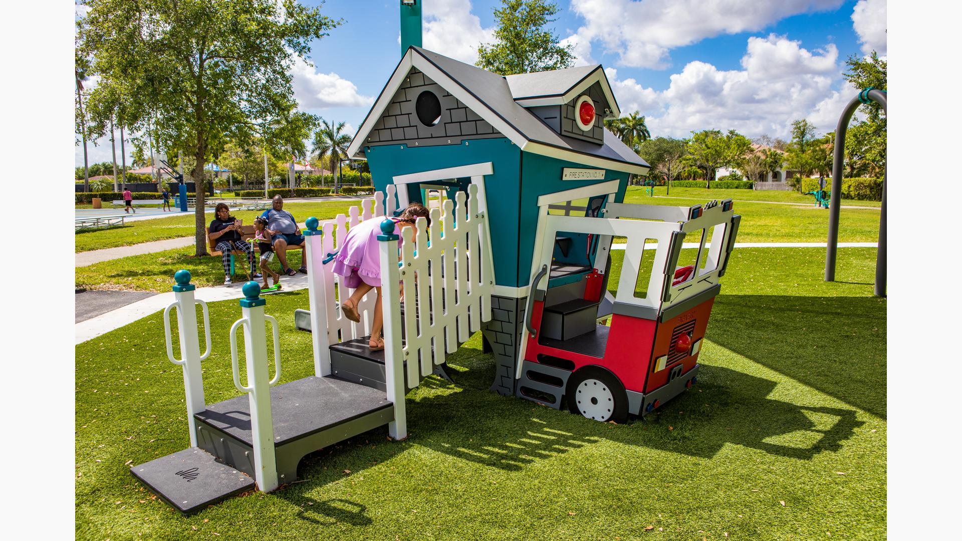 Fire truck playhouse outdoor online