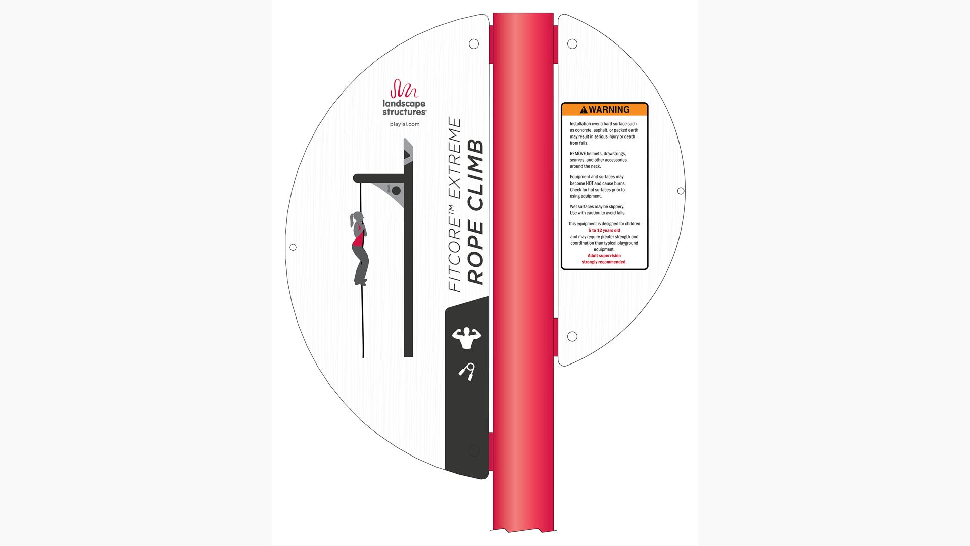 FitCore™ Extreme Rope Climb (5-12) - Landscape Structures FitCore™ Extreme Rope Climb (5-12) - Landscape Structures