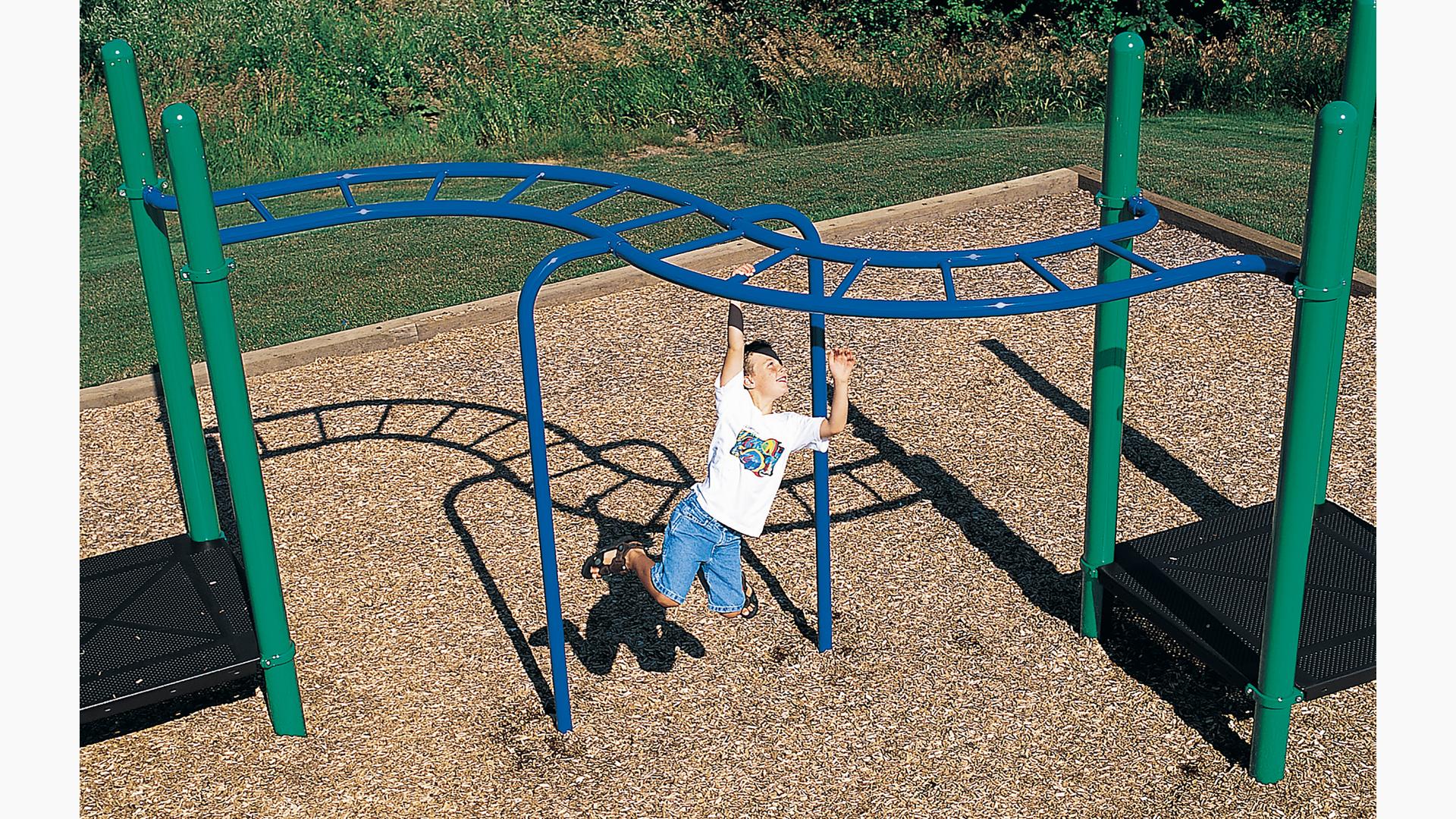 wavy bars are suitable for kids who love challenge
