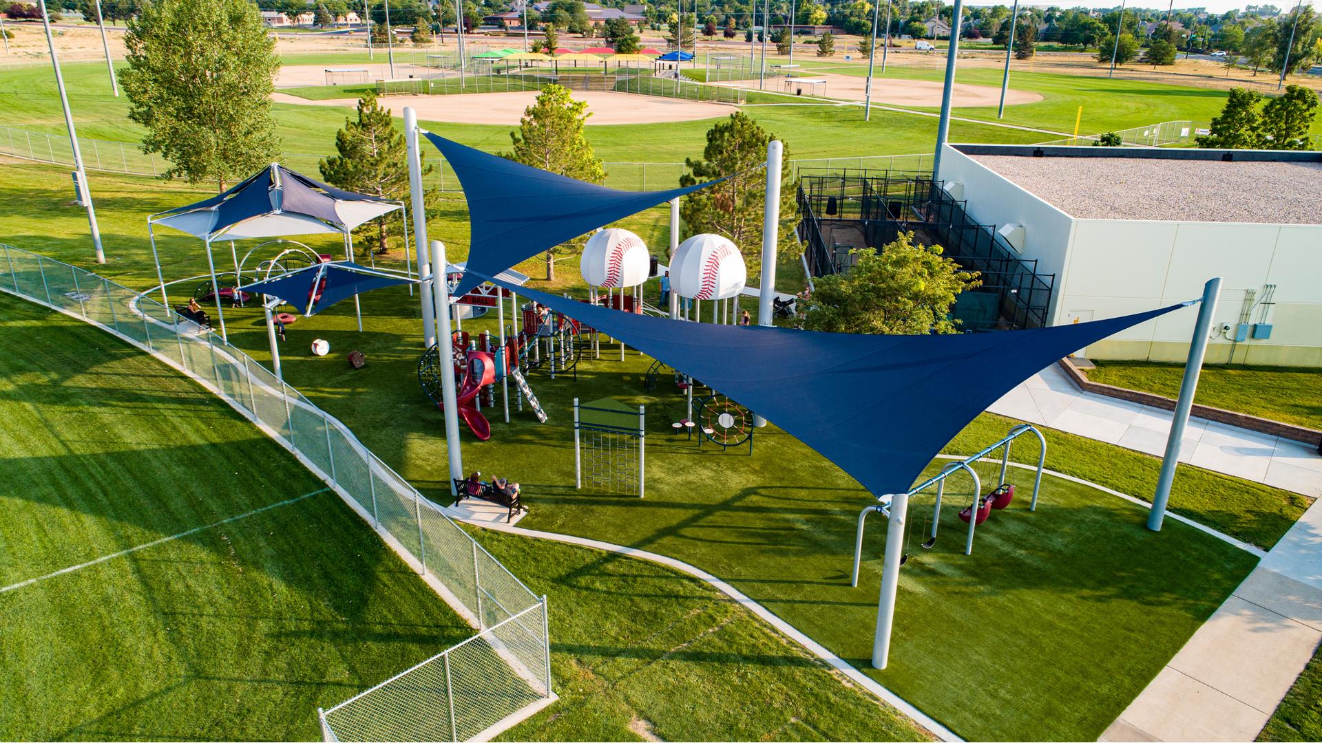 Greeley Youth Sports Complex - Baseball-Themed Playground