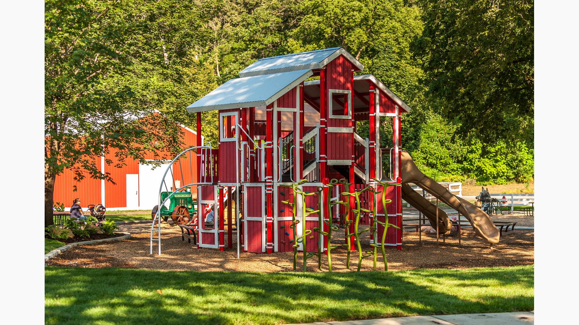 Sibley Park - Farmstead-Themed Playground