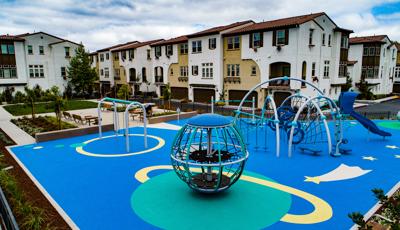 Evandale Park for ages 5 to 12 features Evos® playsystem and Global Motion® 