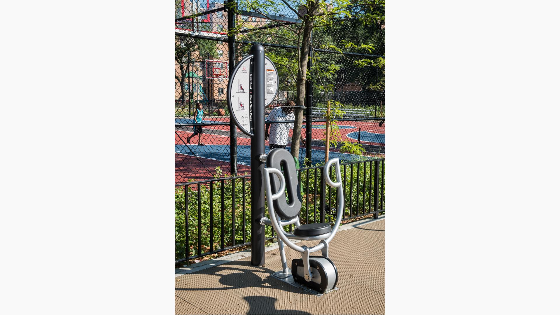 HealthBeat® Chest/Back Press -Outdoor Fitness Stations