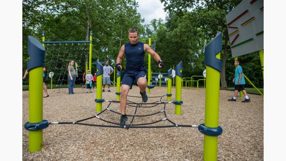 Outdoor exercise & fitness equipment for parks & schools - PLAYMORE