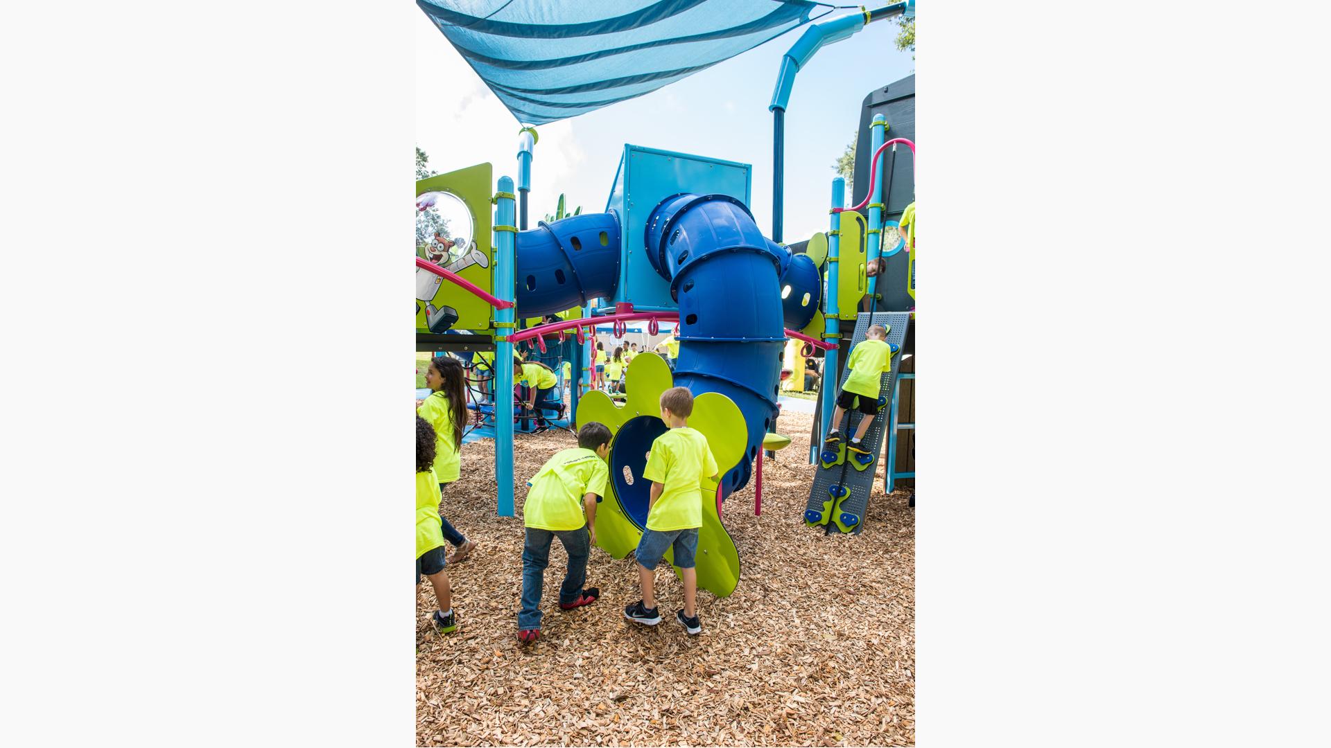 Enterprise Elementary School Custom Spongebob Squarepants Playground 