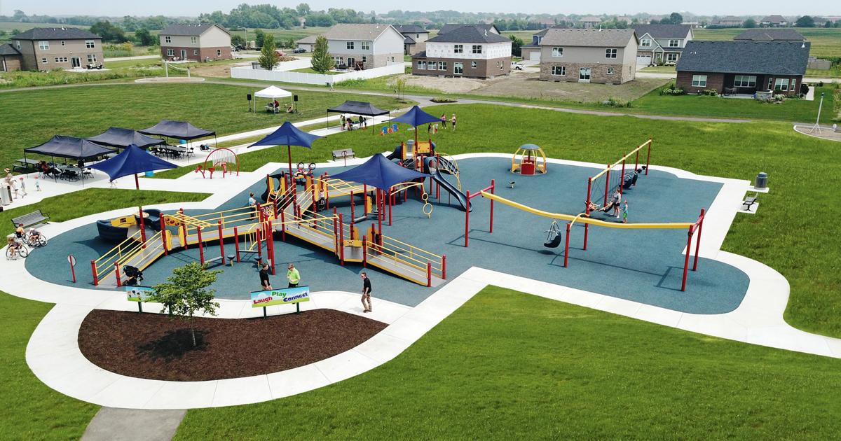 Leigh Creek South Park Inclusive neighborhood playground