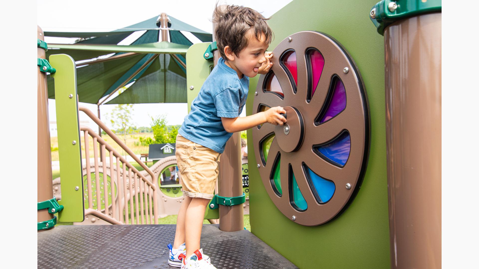 Blue Flame 47 Church - Farm-themed, Inclusive, Nature-Inspired Playground