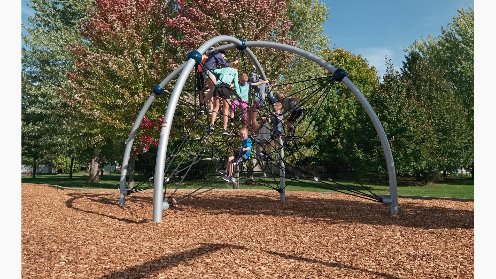 Eclipse® Net Climber for Playgrounds - Landscape Structures