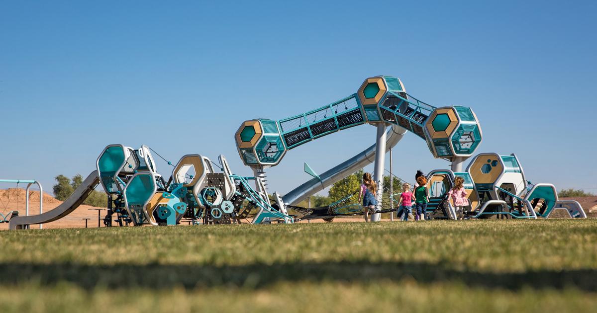 Signal Butte Park - Geometric Playscape