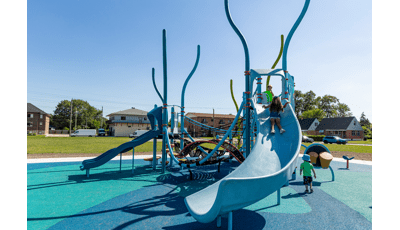 Tree Tops® Compact Nature Playground - Landscape Structures